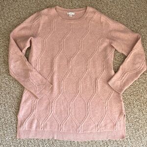 💗 heather pink JJill long sweater